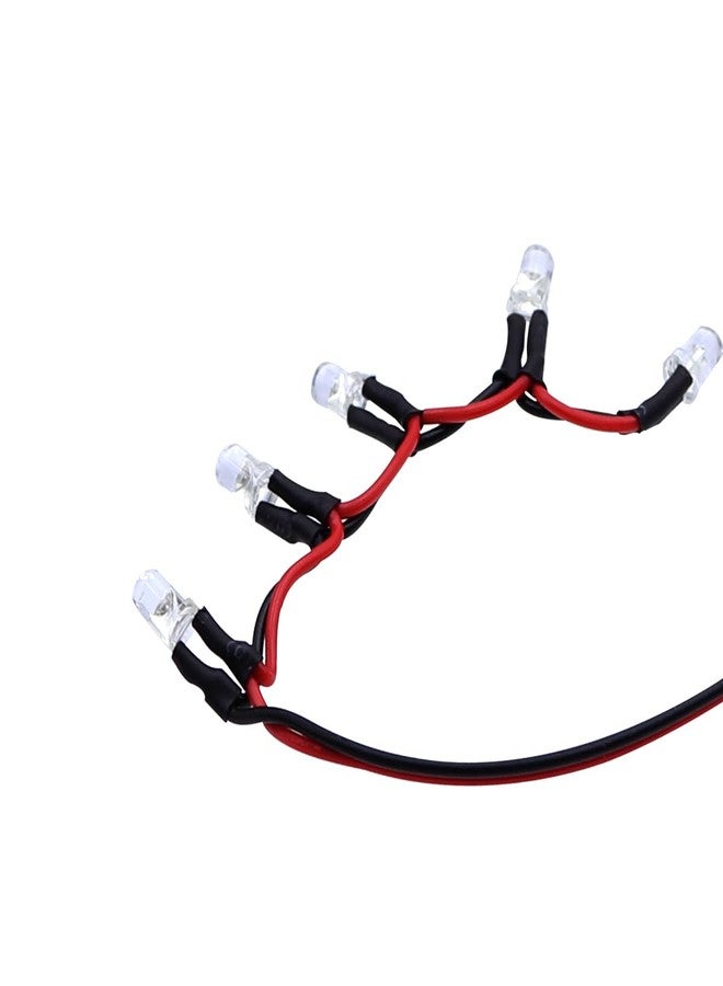 FACCNOY LED Light Roof Lamp Lights for FMS FCX24 K5 1/24 RC Crawler Car 5 LED Serial Connections Decoration Parts - Image 5